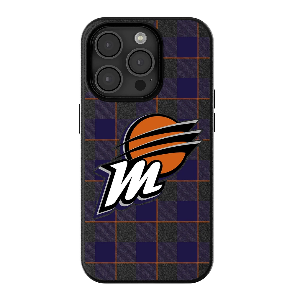 Keyscaper Phoenix Mercury Plaid Magnetic Bump iPhone Case