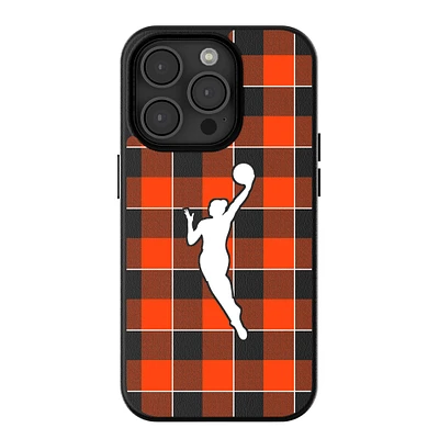 Keyscaper WNBA Plaid Magnetic Bump iPhone Case