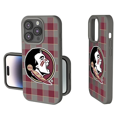 Keyscaper Florida State Seminoles Plaid Soft Touch iPhone Case