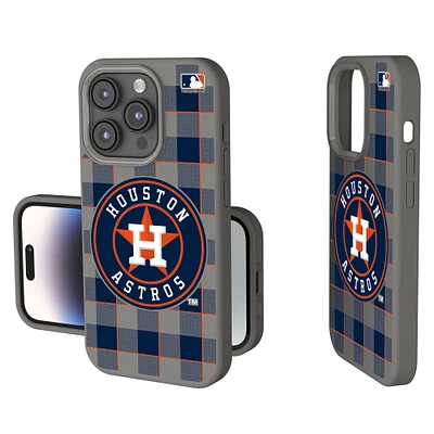 Keyscaper Houston Astros Plaid Soft Touch iPhone Case