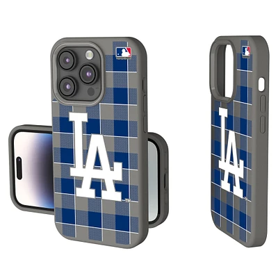 Keyscaper Los Angeles Dodgers Plaid Soft Touch iPhone Case