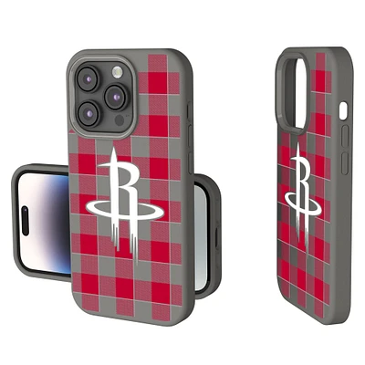 Keyscaper Houston Rockets Plaid Soft Touch iPhone Case