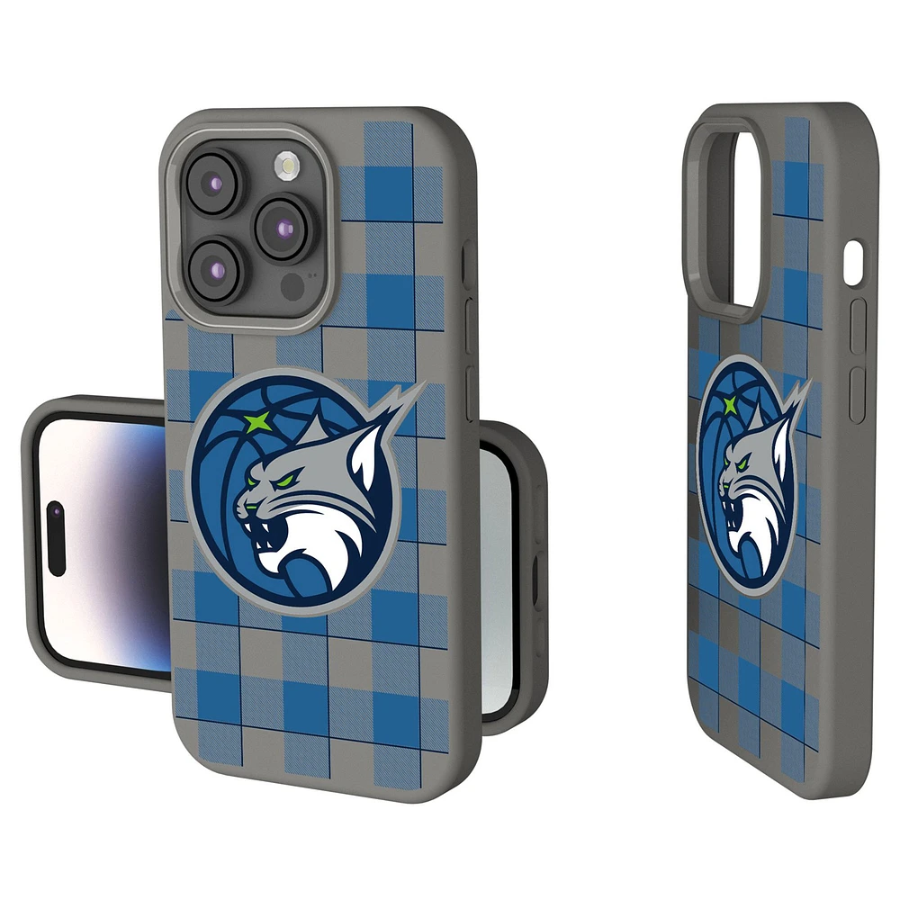 Keyscaper Minnesota Lynx Plaid Soft Touch iPhone Case