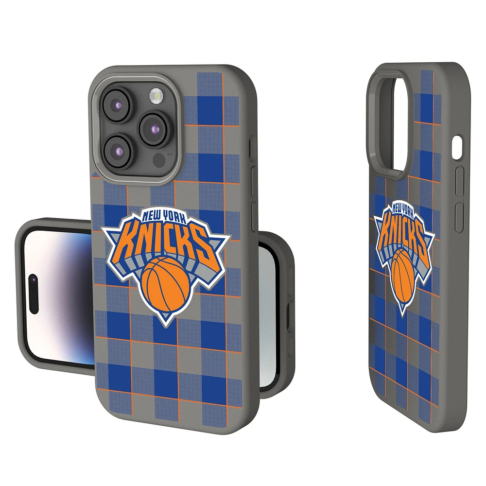 Keyscaper New York Knicks Plaid Soft Touch iPhone Case