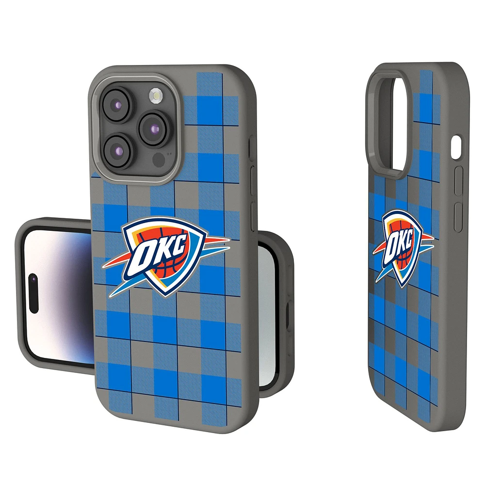 Keyscaper Oklahoma City Thunder Plaid Soft Touch iPhone Case