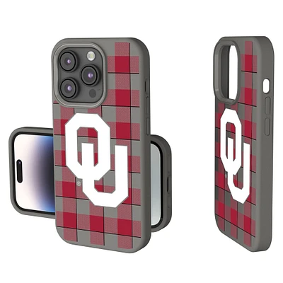 Keyscaper Oklahoma Sooners Plaid Soft Touch iPhone Case