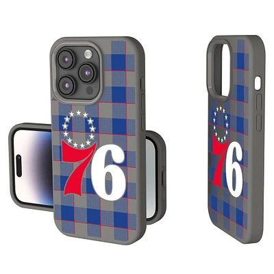 Keyscaper Philadelphia 76ers Plaid Soft Touch iPhone Case
