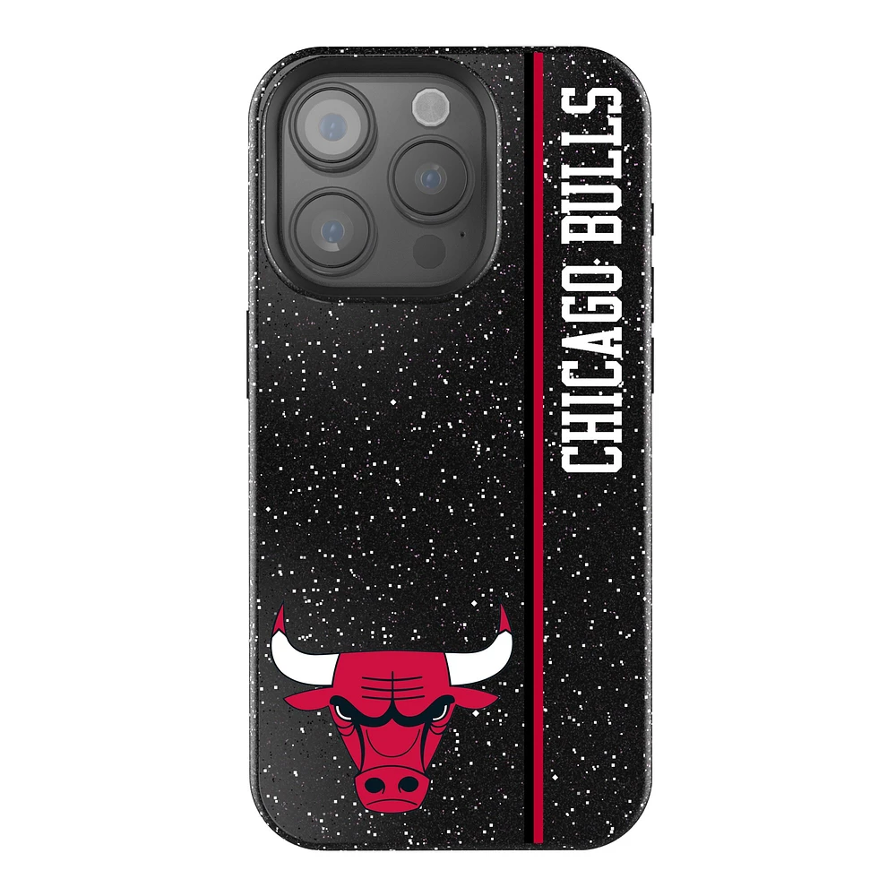 Keyscaper Chicago Bulls Sidebar Black Bling iPhone Case