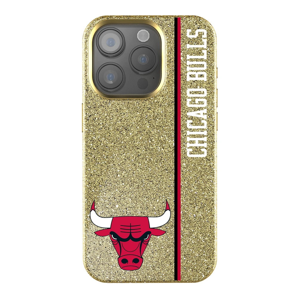 Keyscaper Chicago Bulls Sidebar Gold Bling iPhone Case