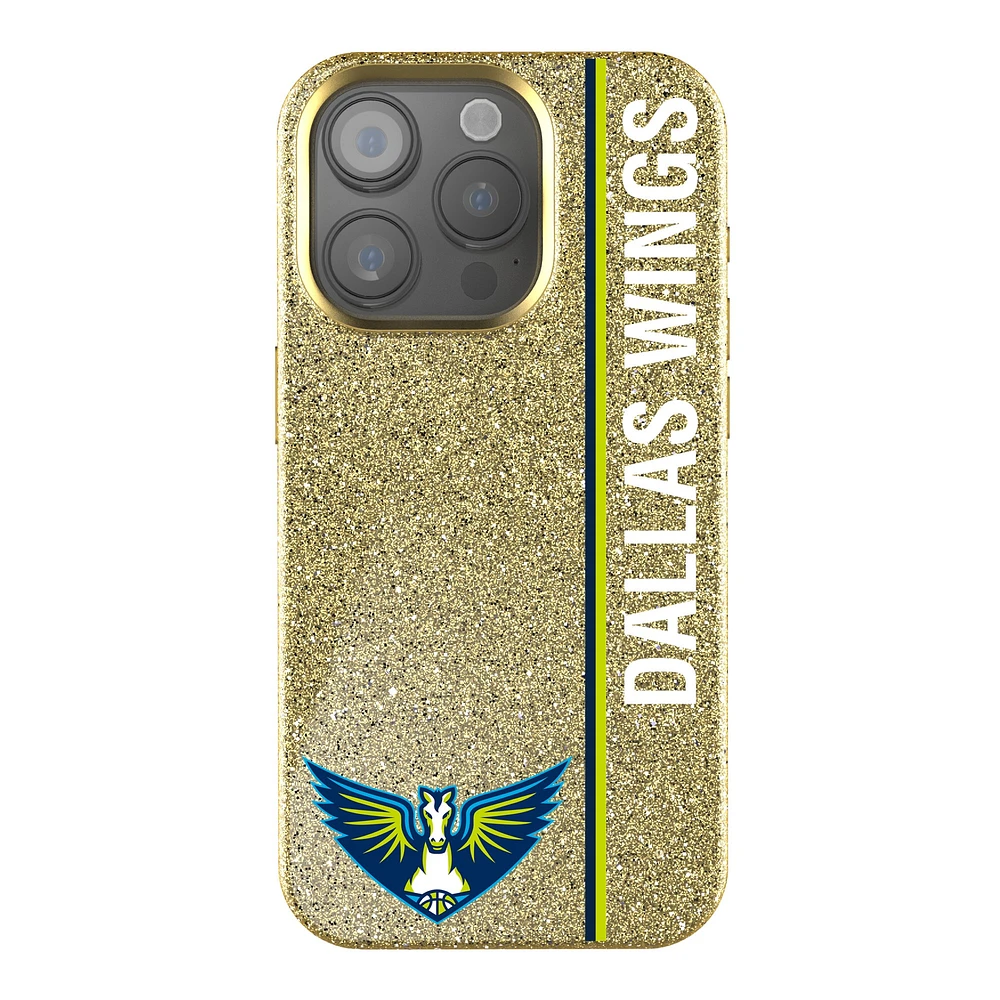 Keyscaper Dallas Wings Sidebar Gold Bling iPhone Case