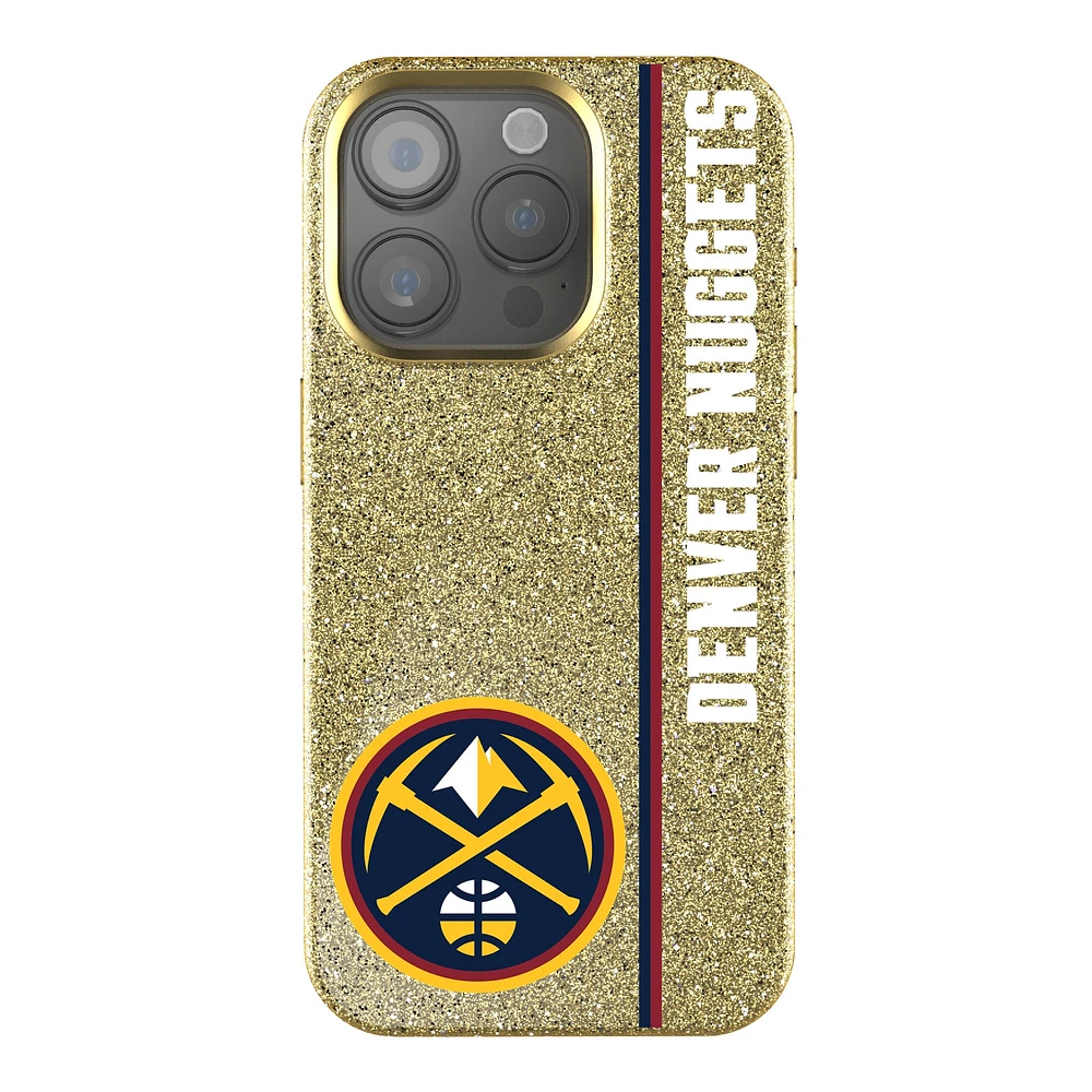 Keyscaper Denver Nuggets Sidebar Gold Bling iPhone Case