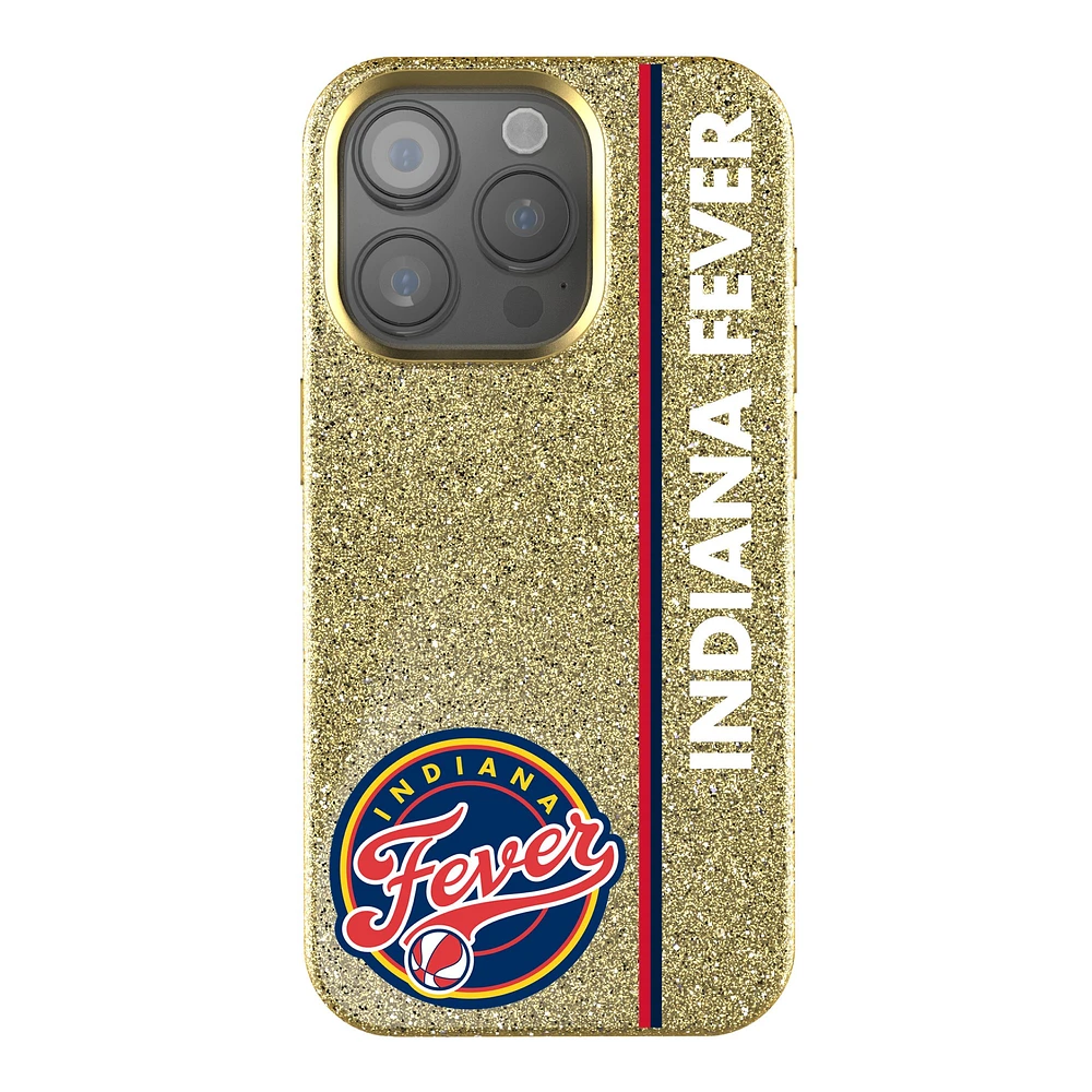 Keyscaper Indiana Fever Sidebar Gold Bling iPhone Case
