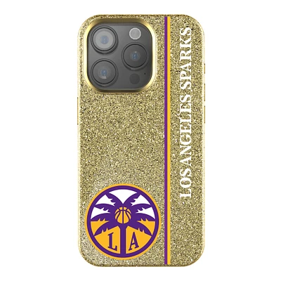 Keyscaper Los Angeles Sparks Sidebar Gold Bling iPhone Case