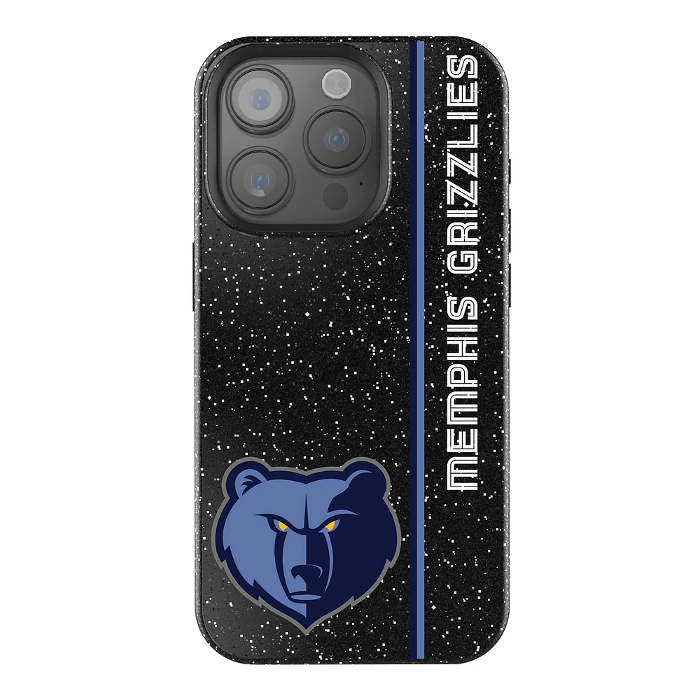 Keyscaper Memphis Grizzlies Sidebar Black Bling iPhone Case
