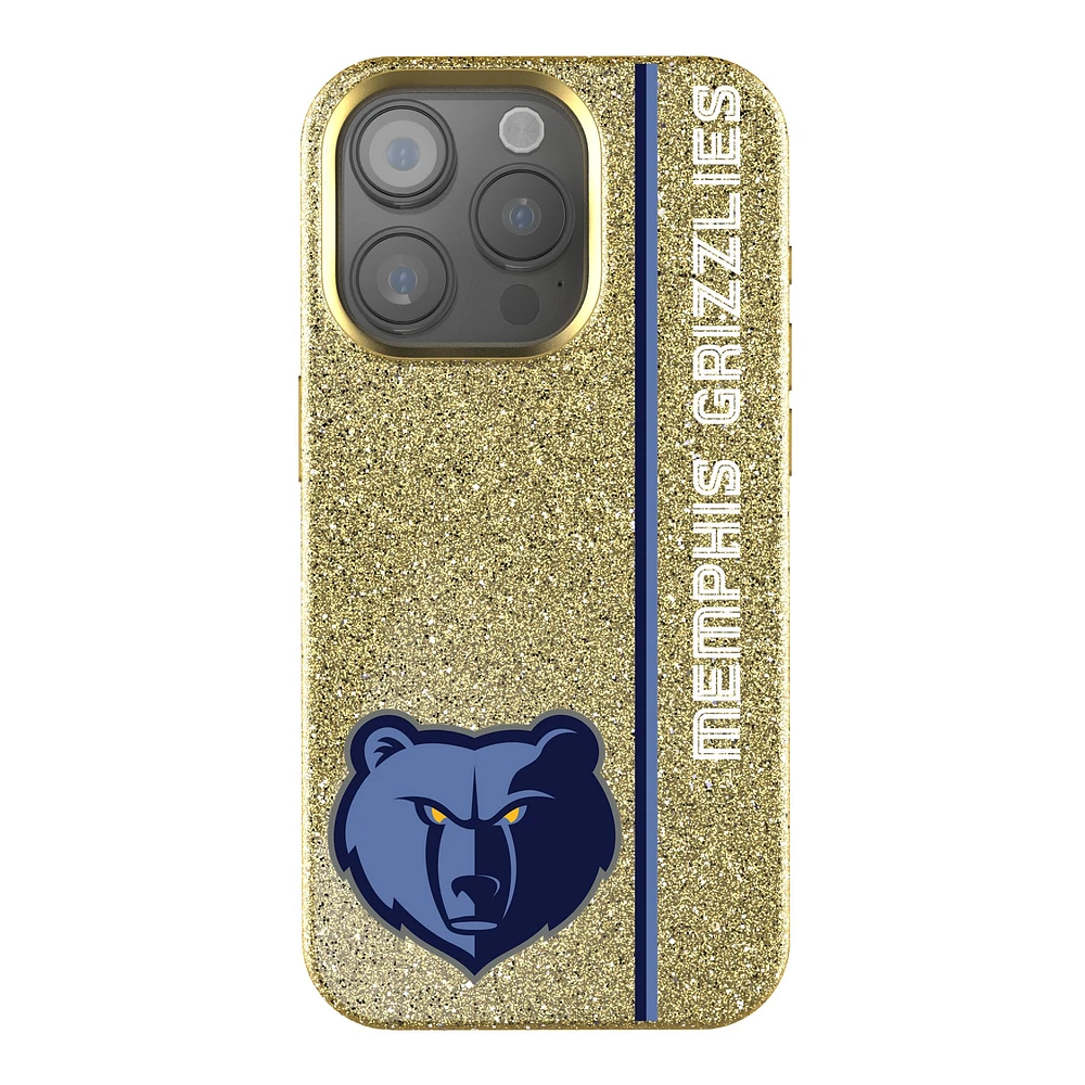 Keyscaper Memphis Grizzlies Sidebar Gold Bling iPhone Case