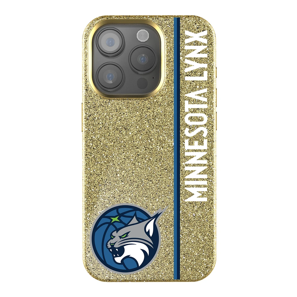 Keyscaper Minnesota Lynx Sidebar Gold Bling iPhone Case