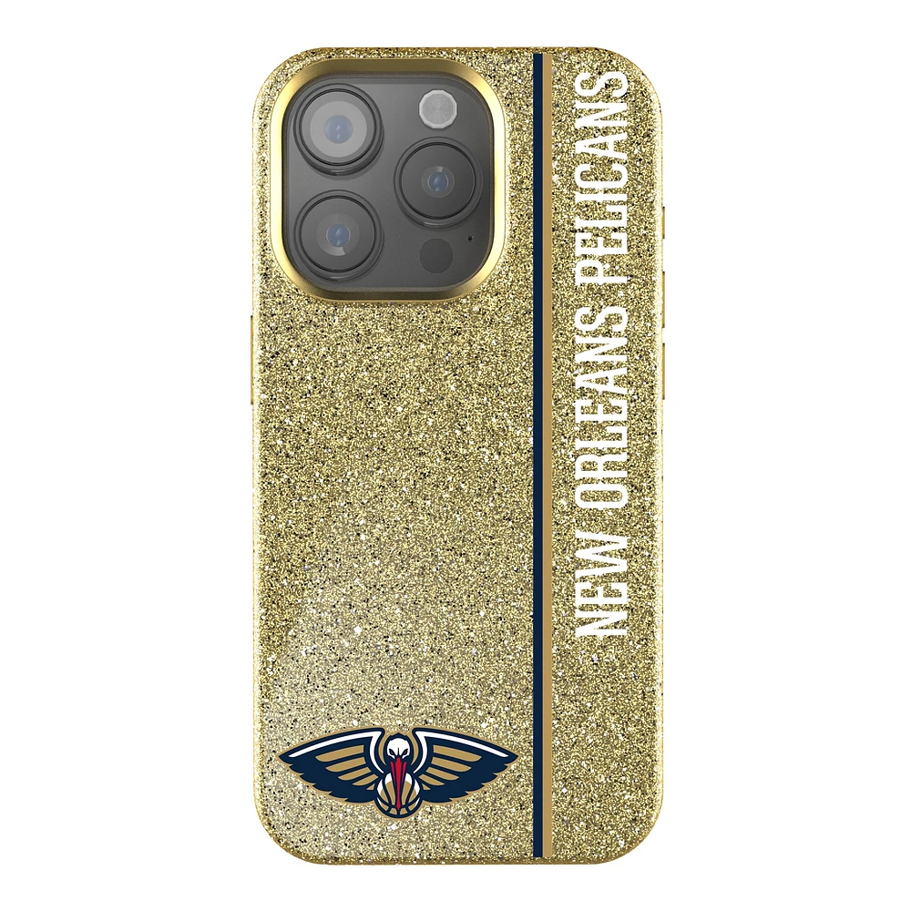 Keyscaper New Orleans Pelicans Sidebar Gold Bling iPhone Case