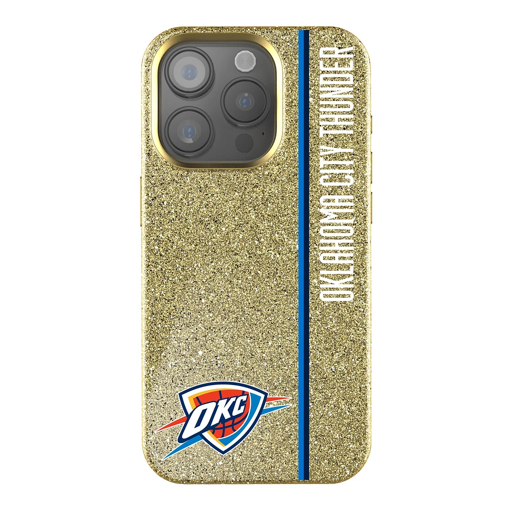 Keyscaper Oklahoma City Thunder Sidebar Gold Bling iPhone Case