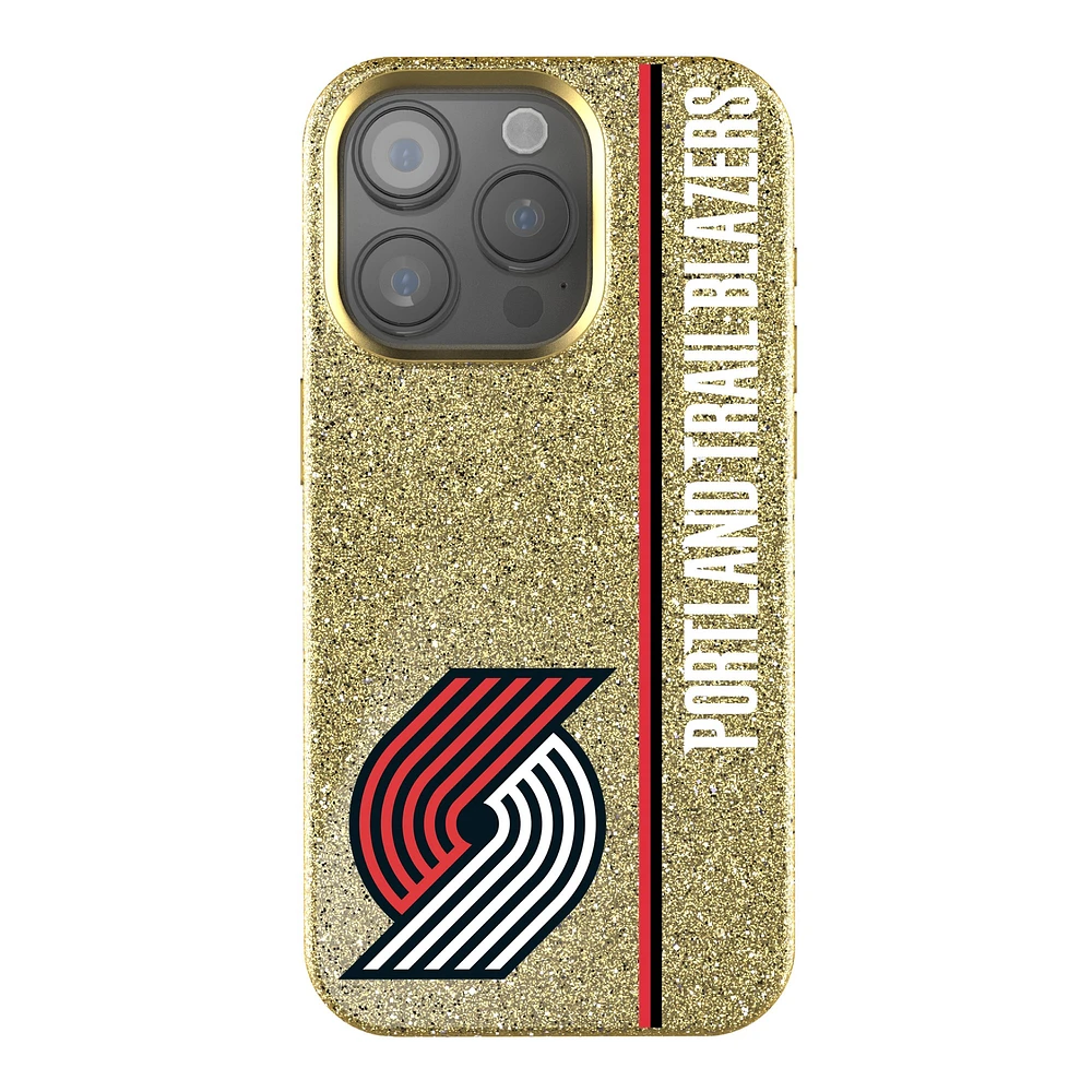 Keyscaper Portland Trail Blazers Sidebar Gold Bling iPhone Case