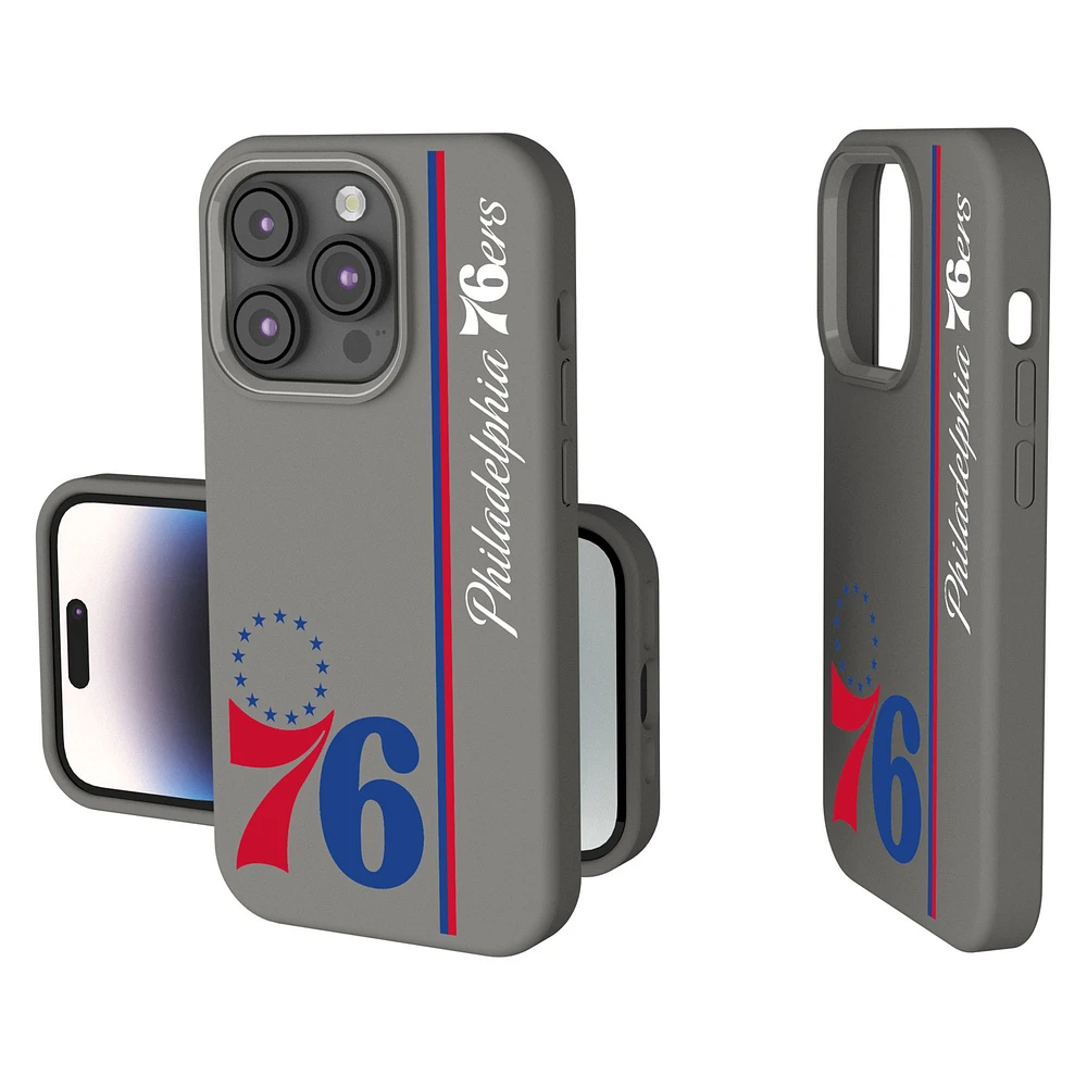 Keyscaper Philadelphia 76ers Sidebar Soft Touch iPhone Case