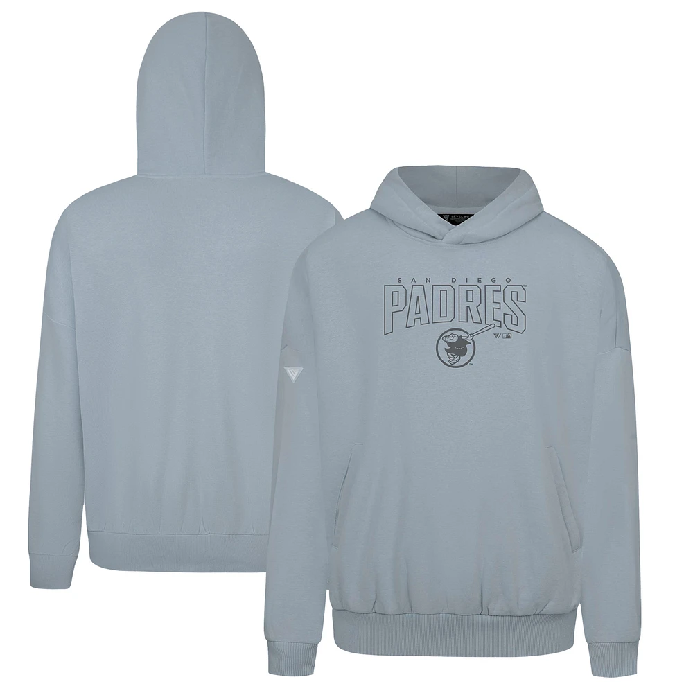 Men's Levelwear San Diego Padres Contact Darkmoon Pullover Hoodie