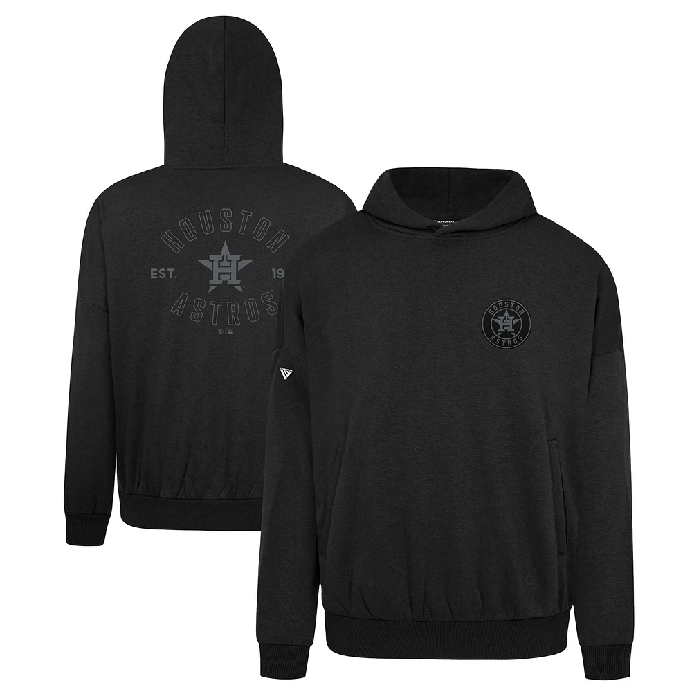 Men's Levelwear Houston Astros Contact Nightfall Pullover Hoodie