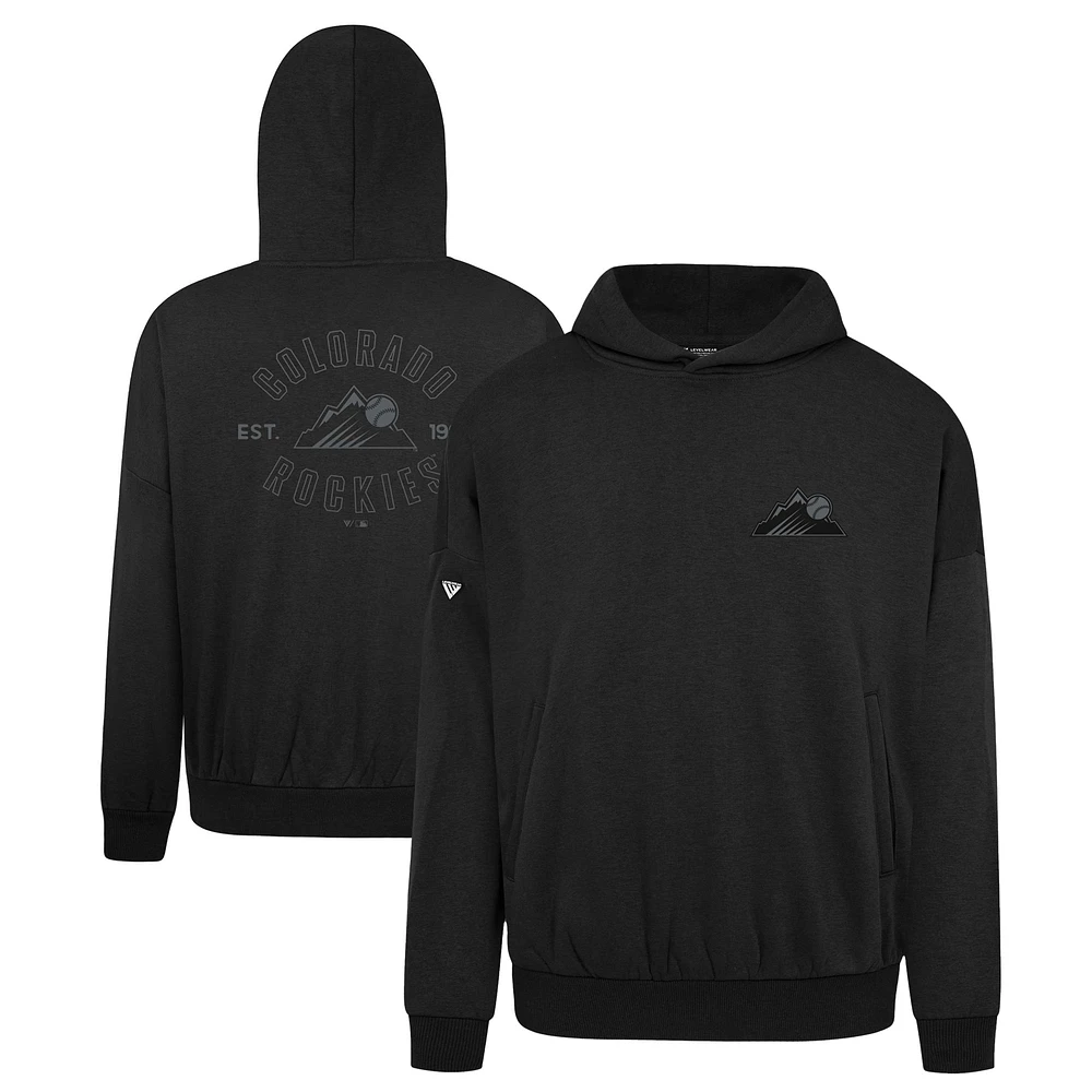 Men's Levelwear Colorado Rockies Contact Nightfall Pullover Hoodie