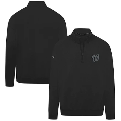 Men's Levelwear Washington Nationals Murray Nightfall Quarter-Zip Top