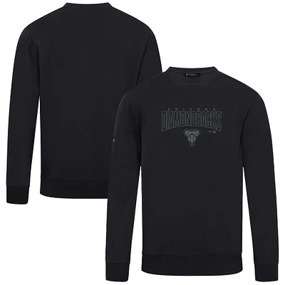 Men's Levelwear Black Arizona Diamondbacks Zane Darkmoon Pullover Sweatshirt