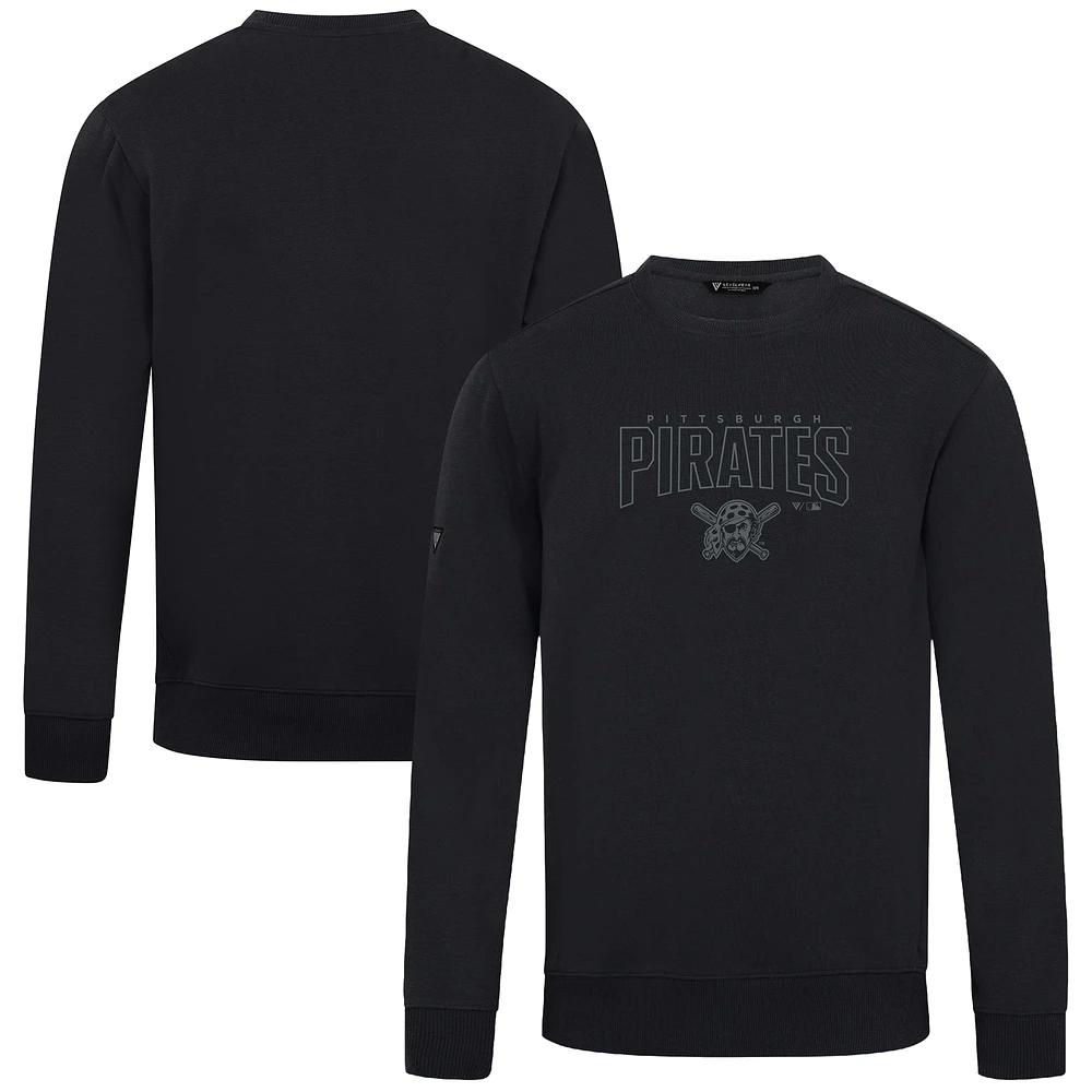 Men's Levelwear Black Pittsburgh Pirates Zane Darkmoon Pullover Sweatshirt