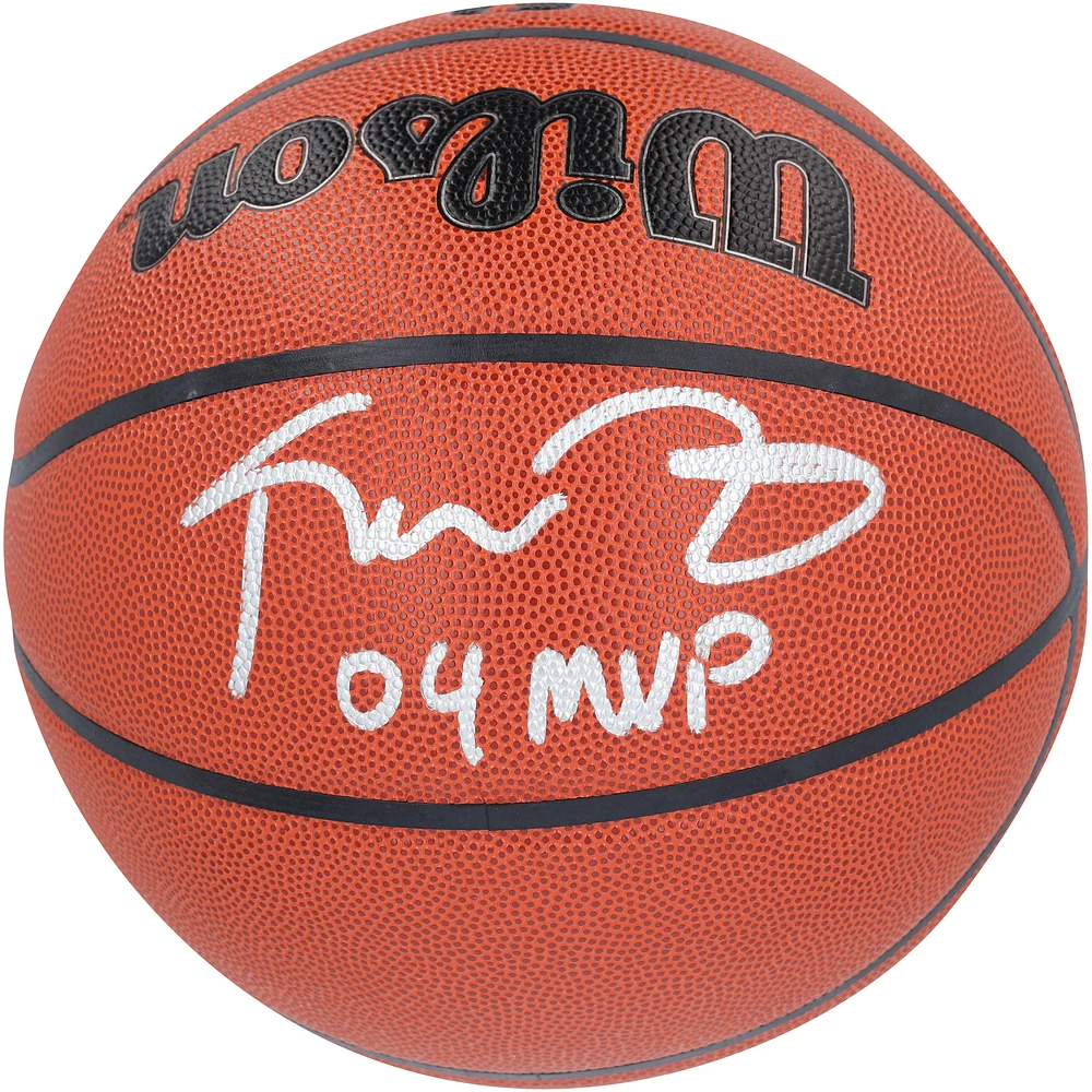 Kevin Garnett Minnesota Timberwolves Autographed Wilson Authentic Series Indoor/Outdoor Basketball with "04 MVP" Inscription