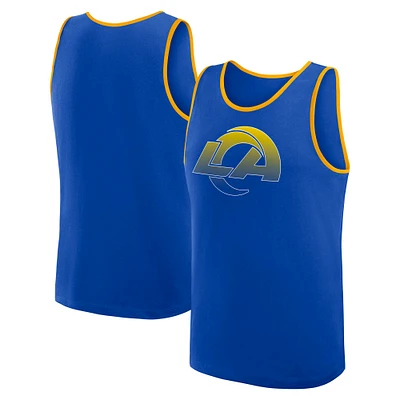 Men's Logo Athletic Royal Los Angeles Rams Unmatched Success Tank Top