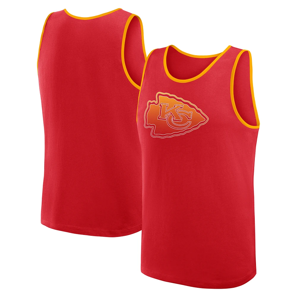 Men's Logo Athletic Red Kansas City Chiefs Unmatched Success Tank Top