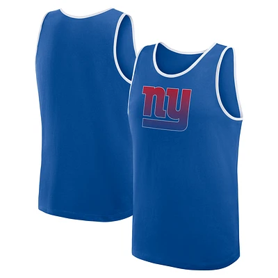 Men's Logo Athletic Royal New York Giants Unmatched Success Tank Top