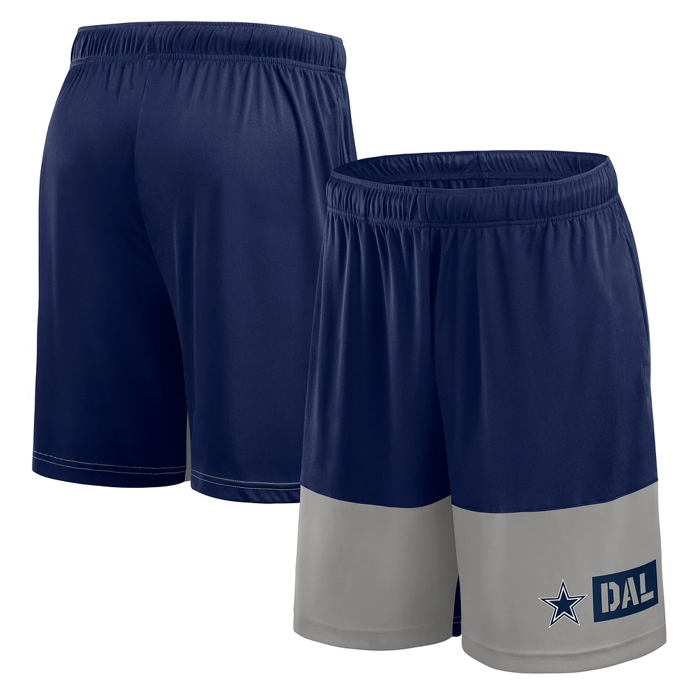 Men's Logo Athletic Navy Dallas Cowboys Best of the Shorts