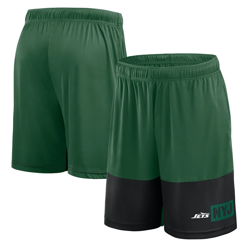 Men's Logo Athletic Green New York Jets Best of the Shorts