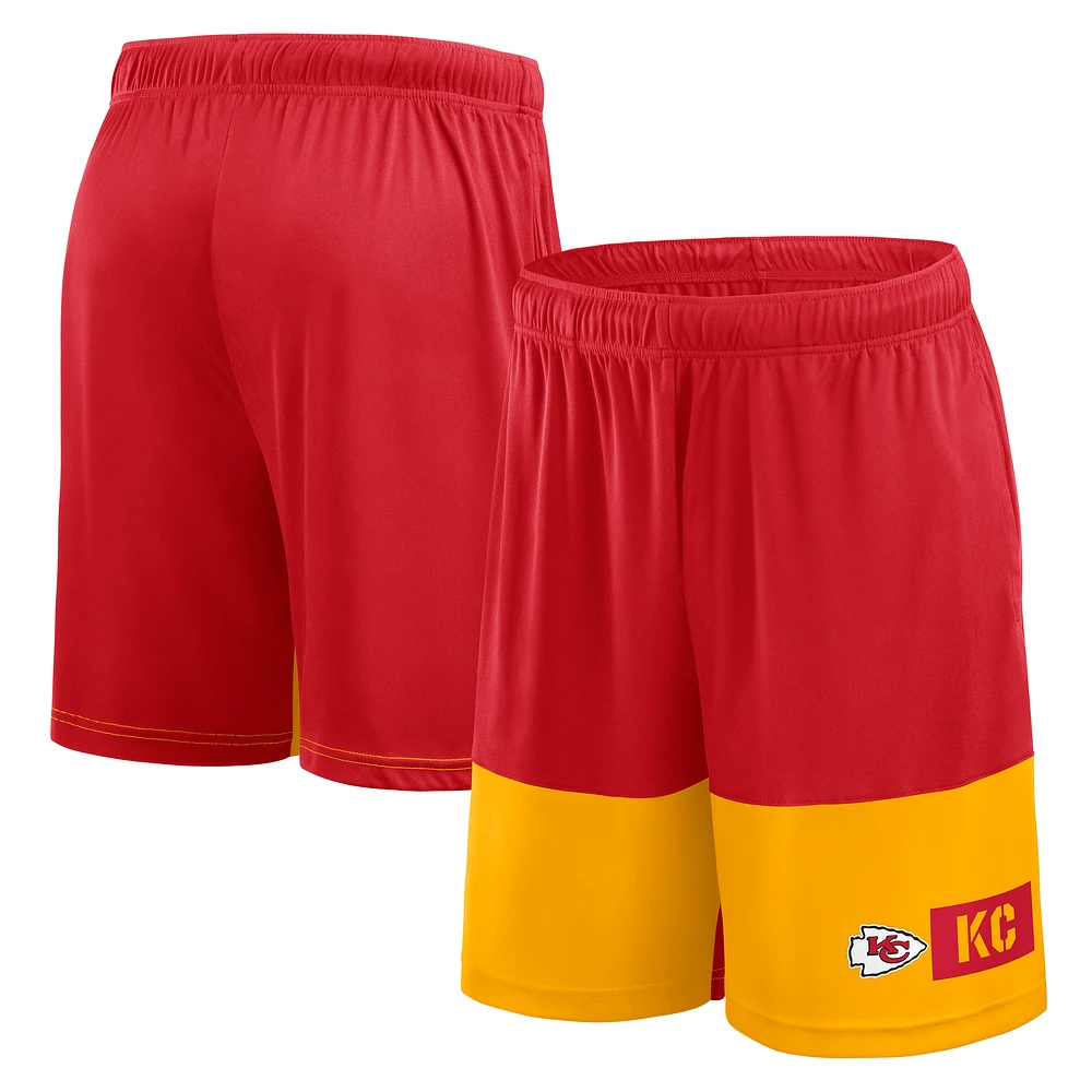 Men's Logo Athletic Red Kansas City Chiefs Best of the Shorts