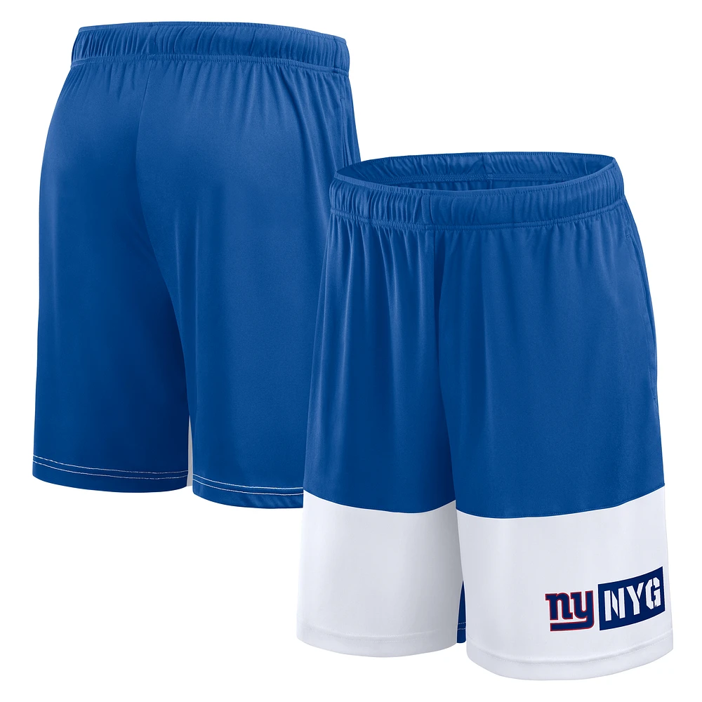 Men's Logo Athletic Royal New York Giants Best of the Shorts