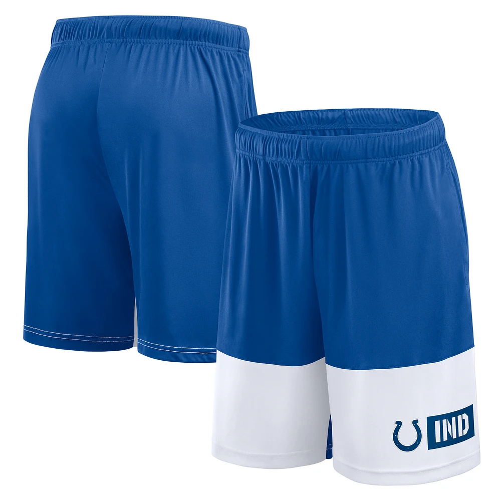 Men's Logo Athletic Royal Indianapolis Colts Best of the Shorts