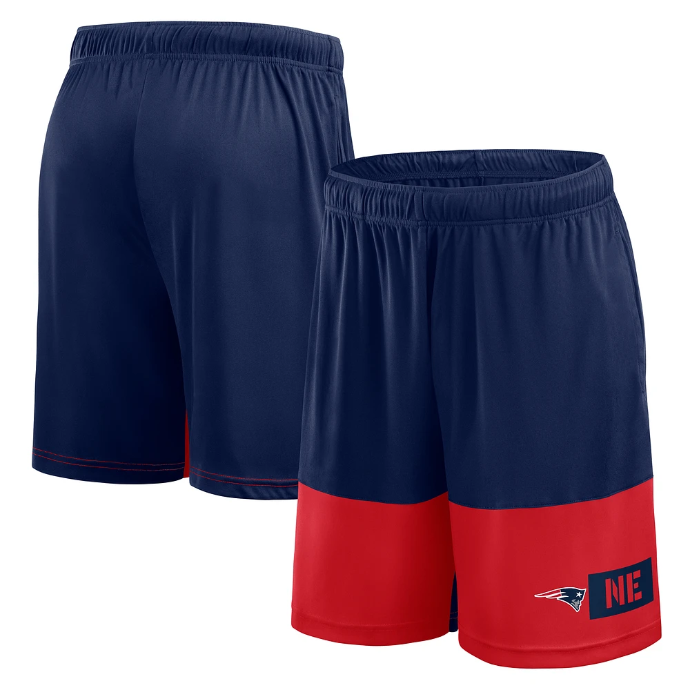 Men's Logo Athletic Navy New England Patriots Best of the Shorts