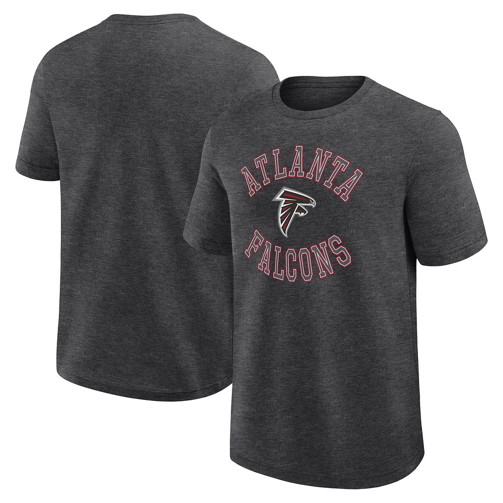 Men's Logo Athletic Heather Charcoal Atlanta Falcons Success T-Shirt