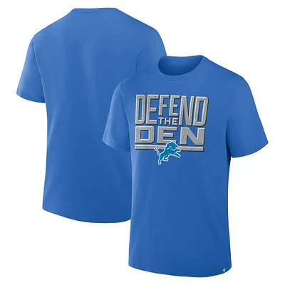Men's Fanatics Blue Detroit Lions Hometown True Favorite T-Shirt