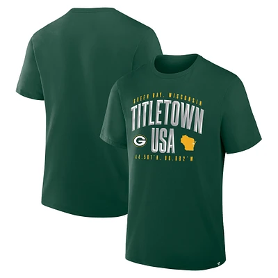 Men's Fanatics Green Bay Packers Hometown True Favorite T-Shirt