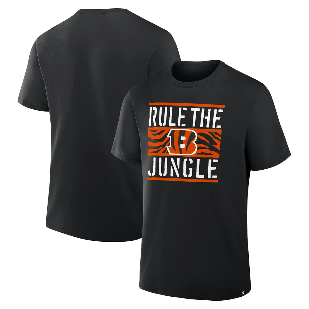 Men's Fanatics Black Cincinnati Bengals Hometown True Favorite T-Shirt