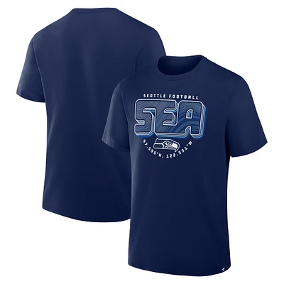 Men's Fanatics College Navy Seattle Seahawks Hometown True Favorite T-Shirt