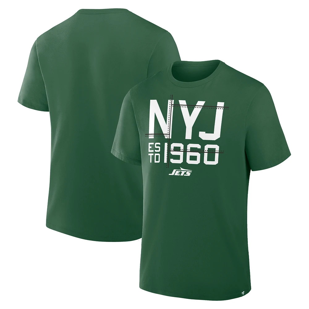 Men's Fanatics Green New York Jets Hometown True Favorite T-Shirt