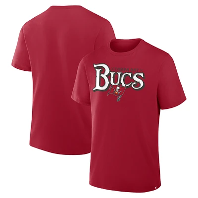 Men's Fanatics Red Tampa Bay Buccaneers Hometown True Favorite T-Shirt