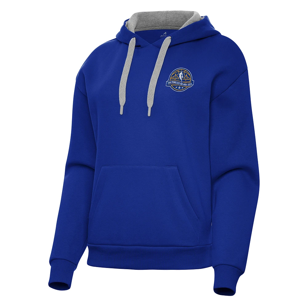 Women's Antigua Royal 2025 NBA All-Star Game Victory Pullover Hoodie
