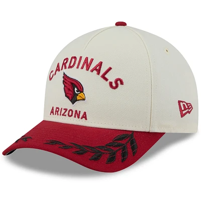 Men's New Era /Cardinal Arizona Cardinals 2025 NFL Draft 9FORTY A-Frame M-Crown Adjustable Hat