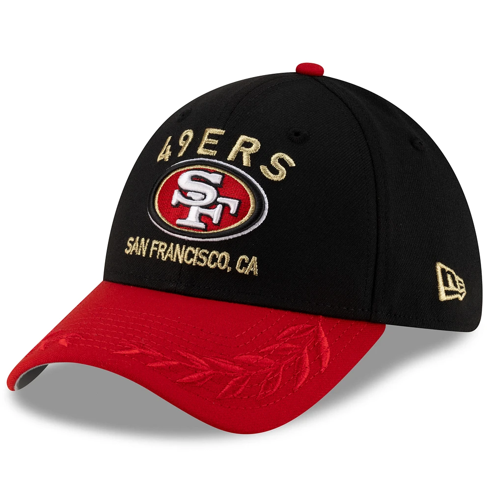 Men's New Era /Scarlet San Francisco 49ers 2025 NFL Draft 39THIRTY Flex Hat